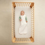 Vrece na spanie organická bavlna Jersey Oatmeal Marle 0,2 tog ErgoPouch