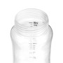 Dojčenská, plastová antikoliková fľaštička so širokým hrdlom 240 ml Akuku