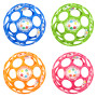 Loptička OBALL RATTLE s hrkálkou 10 cm