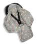 Fusak/zavinovačka/deka do autosedačky Vintage Animals Sky Blue Sleepee