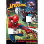 Adventný kalendár so samolepkami Spiderman
