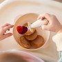 Príbor detský so zábranou 12 m+ BabyOno Béžový 2. AKOSŤ