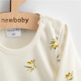 Dojčenské šaty z organickej bavlny s dlhým rukávom New Baby Olivy