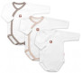 Rastúca výhodná sada 3x body s bočným zapínaním Nature Baby Nellys