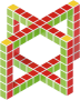 Geomag Magicube Art 64 dielikov