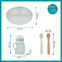 Silikónová jedálenská sada Grow ´isy kit