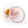 Sklenené misky s viečkami B-Glass Bowls 280 ml Bo Jungle