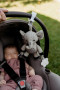 Hrkálka plyš 30 cm záves na postieľku/kočík 0 m+ babyted