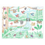 Drevené pečiatky v krabičke Prales Melissa & Doug