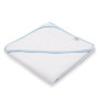 Detská froté osuška s kapucňou New Baby Basic 80 x 80 cm