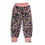 Detské tepláky EasyFit Purple flower zelené
