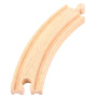 Dlhé kruhové koľaje 17 cm 4 ks Bigjigs Rail