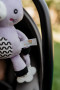 Hrkálka plyš 30 cm záves na postieľku/kočík 0 m+ babyted