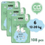 Jednorazové eko plienky Pants 6 Junior 12-20 kg (108 ks), mesačné balenie Muumi Baby