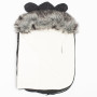 Zimný fusak New Baby Lux Fleece graphite