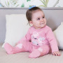 Dojčenský set do pôrodnice Mellow 4dielny ružový Eevi