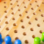 Drevená halma Bigjigs Toys