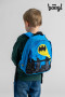 Predškolský batoh Batman modrý Baagl