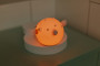 LED silikónová nočná lampička dotyková Rgb Puffer Fish, modrá Mary's