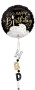 Airwalker - kruh s tortou HBD 175 x 60 cm - fóliový balónik