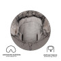 Set zimný fusak Arctic 4v1 + rukavice na kočík Petite & Mars
