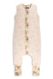 Celoročný spací vak s nohavicami Vintage Animals Sleepee Almond/Cream