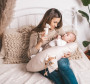 Bambusový polohovací vankúš MiniRelax 150 cm Babymatex