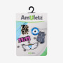 Amulety - ozdoby na topánky Amuletz Lucky you mix Coqui