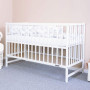 Detská postieľka New Baby Basic biela