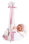 Obleček pre bábiku New Born veľkosti 40-42 cm s nosítkom cez rameno Llorens