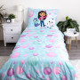 Obliečky Gabby´s Dollhouse "bubbles" 140 x 200, 70 x 90 cm Jerry Fabrics