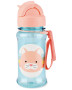 Zoo tritan Fľaša so slamkou 355 ml 12m+ Skip hop