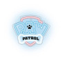 Dekoratívne LED neón Tlapková patrola - Logo