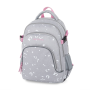 Študentský batoh Oxy Scooler Grey geometric OxyBag