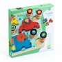 Vkladacie puzzle Autíčko Djeco