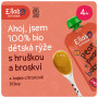 BIO Detská ryža, hruška a broskyne 120 g Ella's Kitchen