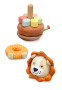 Nasadzovacie krúžky Levíček 2Kids Toys