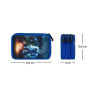 Školský peračník trojposchodový Roboti Baagl