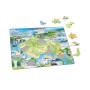 Česká republika pamiatky 78 dielikov Edu puzzle Dino