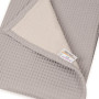 Mušelínová deka Prestige sivá 75 x 100 cm Babymatex