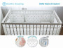 Mantinel do postieľky Bump Air Design 360 cm Babymatex