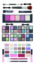 Kozmetický rozkladací kufrík Beauty Case Velvety
