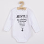 Body s potlačou New Baby ..vymeniť plienku.. - darčekové balenie