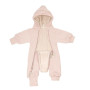 Overal pre bábätko rastúci svetrový Powder pink Esito