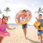 Nafukovací kruh donut s posypom 1,14m Intex 56263