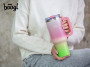 B-Cup Strawberry Matcha Baagl