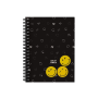 Twin wire blok A4 PP Smiley World