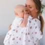 Mušelínové plienky Super Soft ružové 3 ks 70x70 cm BabyOno