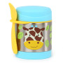 Termoska na jedlo s lyžičkou/vidličkou Zoo 3 r+ 325 ml Skip Hop