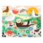 Obojstranné puzzle pod morom Petit Collage